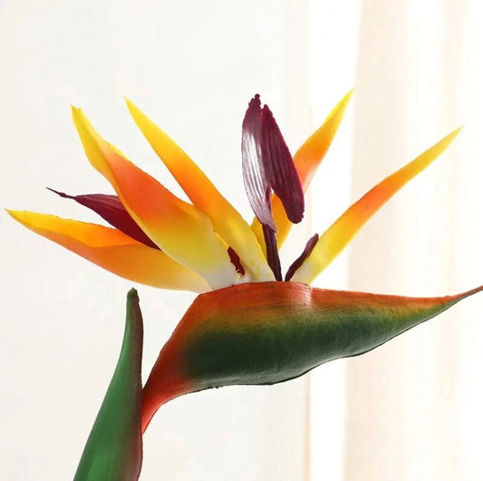 Artificial Birds of Paradise, Tropical Flowers, Yellow Flowers, Artificial Flowers, Fake Birds of Paradise, Silk Spring Wedding Flowers - Floralific