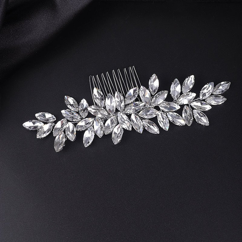 Bridal Wedding Hair Accessories Crystal Hair Comb / Vine Bridesmaid Hair Accessory Hair Jewellery Crystal Gorgeous Hair Piece - Floralific