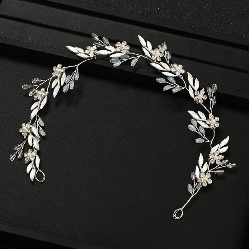 Opulence floral hair vine, wedding hair accessories, silver bridal accessories, bridesmaid, bridal hair vine 2024 winter wedding